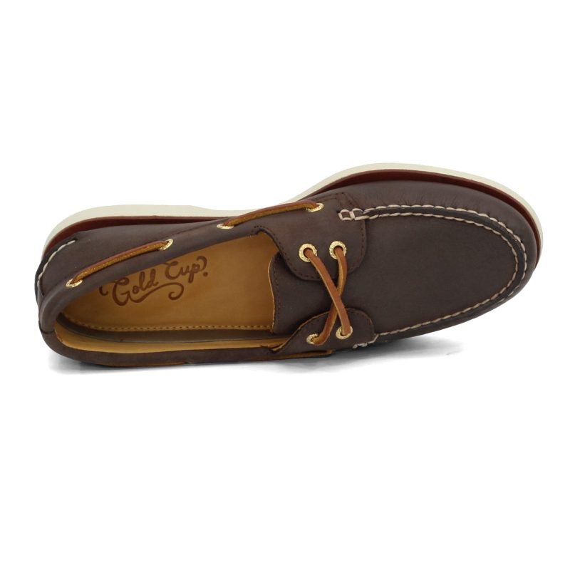 0219493 Mens Sperry Gold Cup Authentic Original Boat Shoe Brown 5