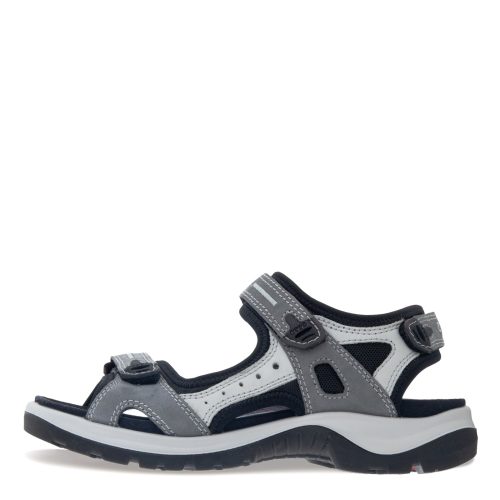 069563 02244 Womens Ecco Yucatan Sandal Titanium 3