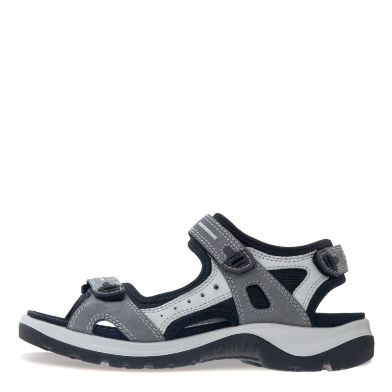 069563 02244 Womens Ecco Yucatan Sandal Titanium 3