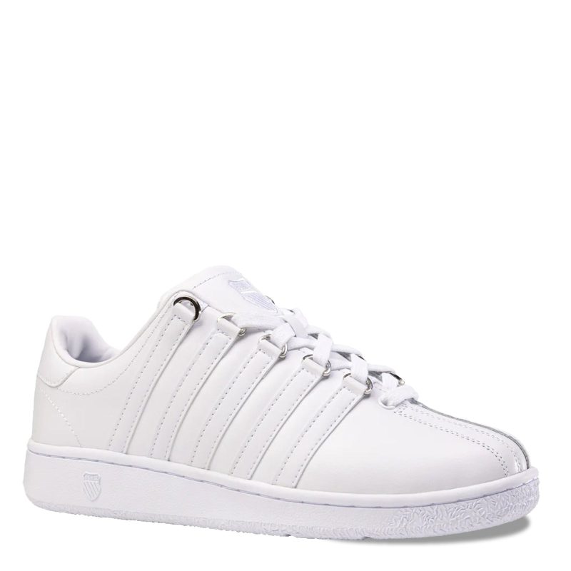 07321 101 XW Mens K Swiss Classic Vn Sneaker White White