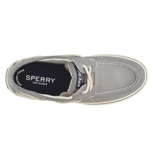 0772830 Mens Sperry Halyard Boat Shoe Gray 5