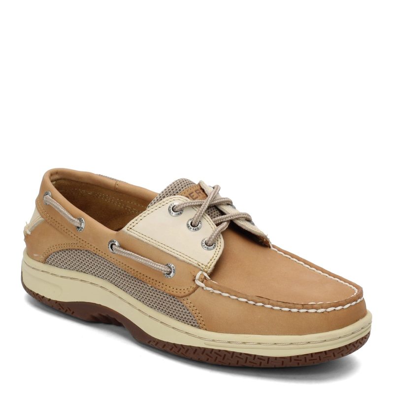 0799023 Mens Sperry Billfish 3 Eye Boat Shoe Tan Light