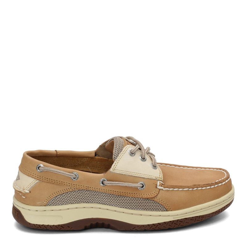 0799023 Mens Sperry Billfish 3 Eye Boat Shoe Tan Light 1