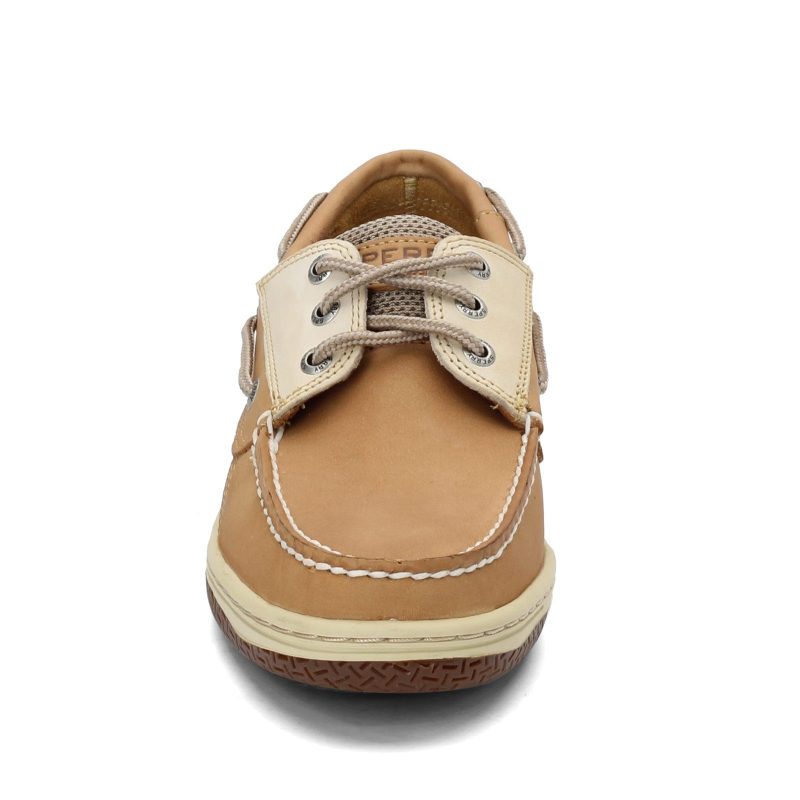 0799023 Mens Sperry Billfish 3 Eye Boat Shoe Tan Light 2