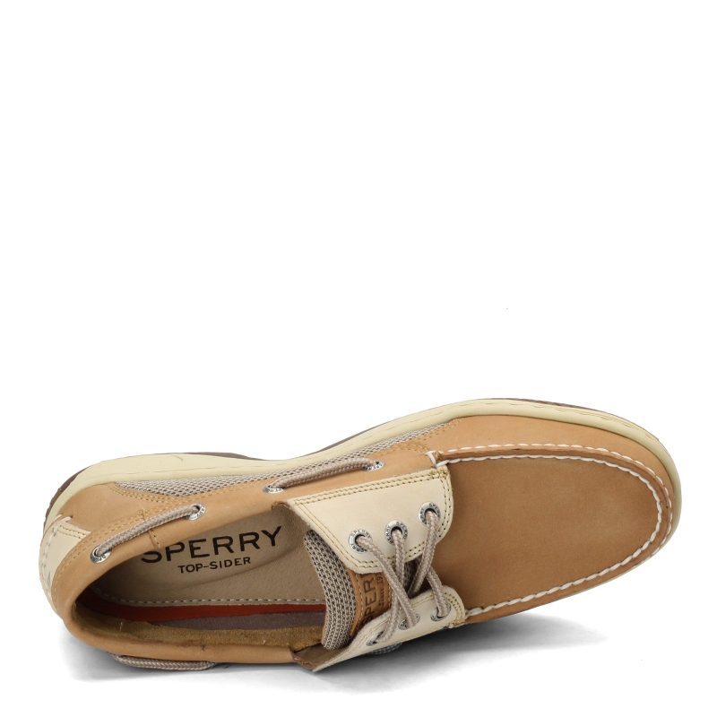 0799023 Mens Sperry Billfish 3 Eye Boat Shoe Tan Light 5