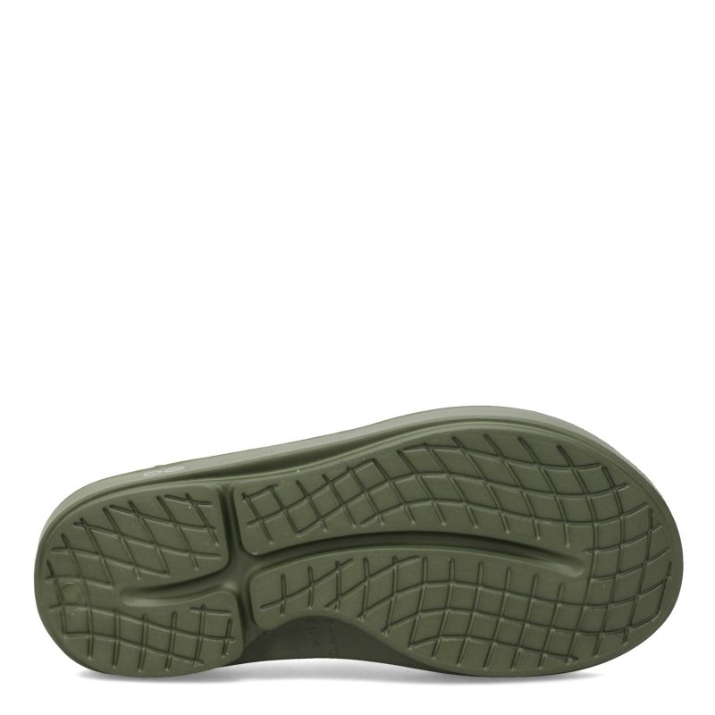 1000 FORGREEN Unisex Oofos O Original Sandal Forest Green 6