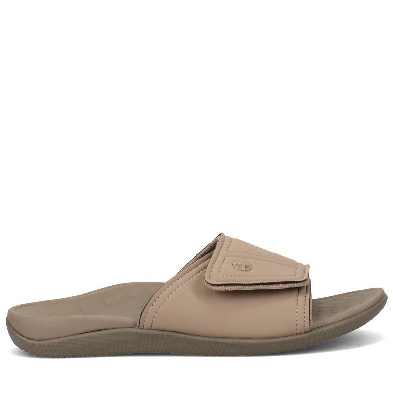 10000086 CMLKHA Mens Vionic Kiwi Sandal Camel 1