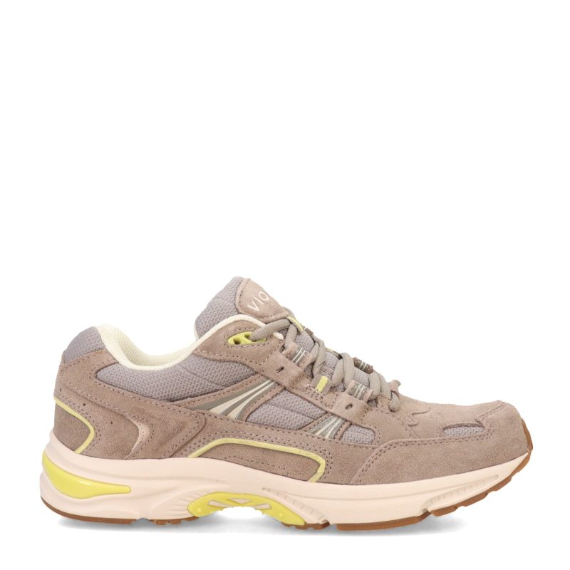 10000689021 Womens Vionic Walker Classic Sneaker Stone 1