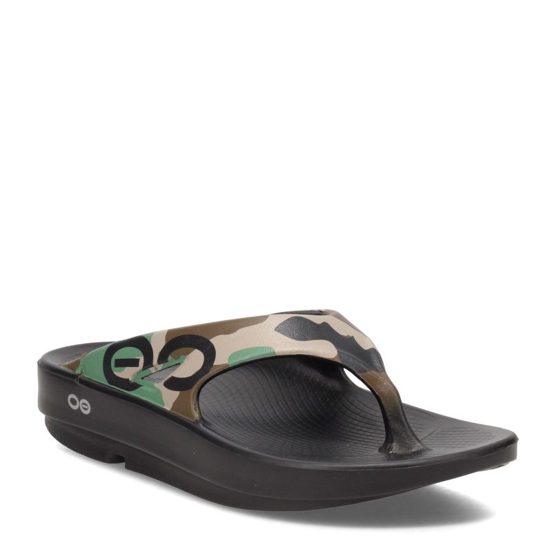 1001 Blkcam Unisex Oofos O Original Sandal Black Camo