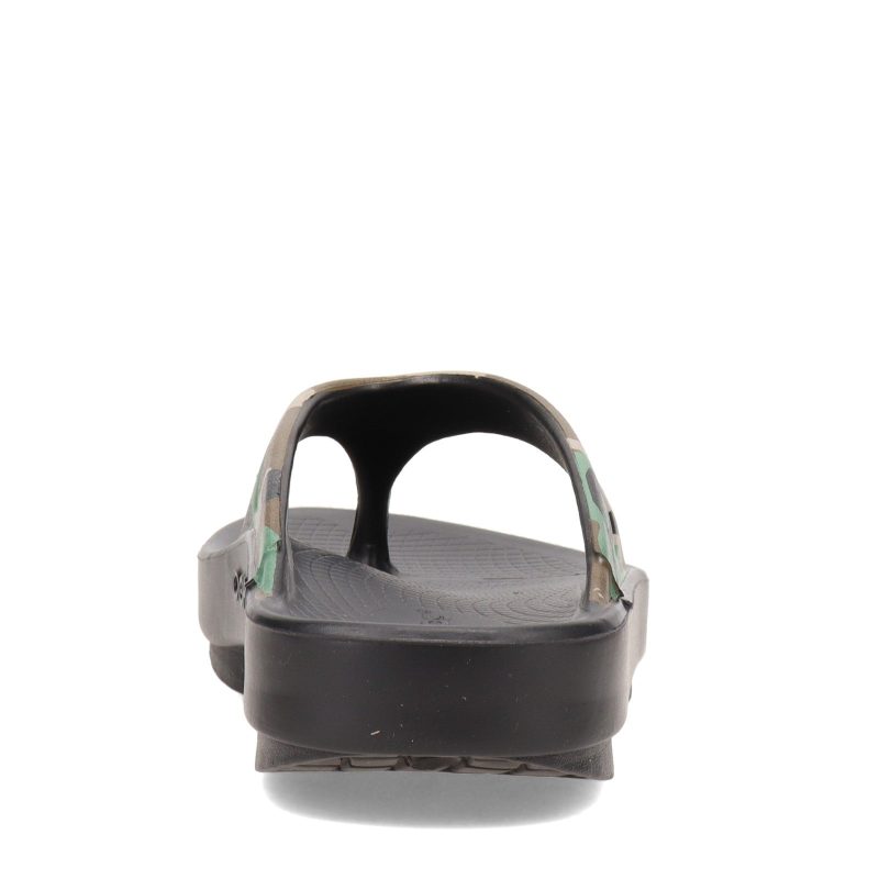 1001 Blkcam Unisex Oofos O Original Sandal Black Camo 4