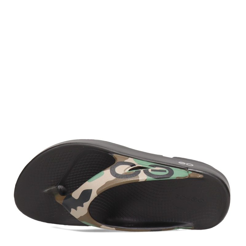 1001 Blkcam Unisex Oofos O Original Sandal Black Camo 5