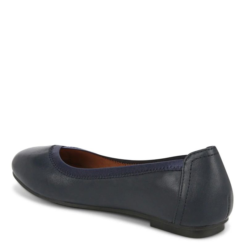 10010058 NVY Womens Vionic Spark Caroll Flats Navy 4