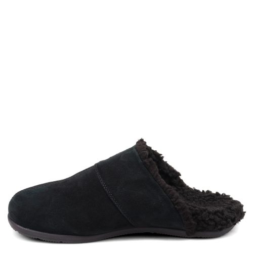 10010990 Blk Mens Vionic Alfons Slipper Black 3