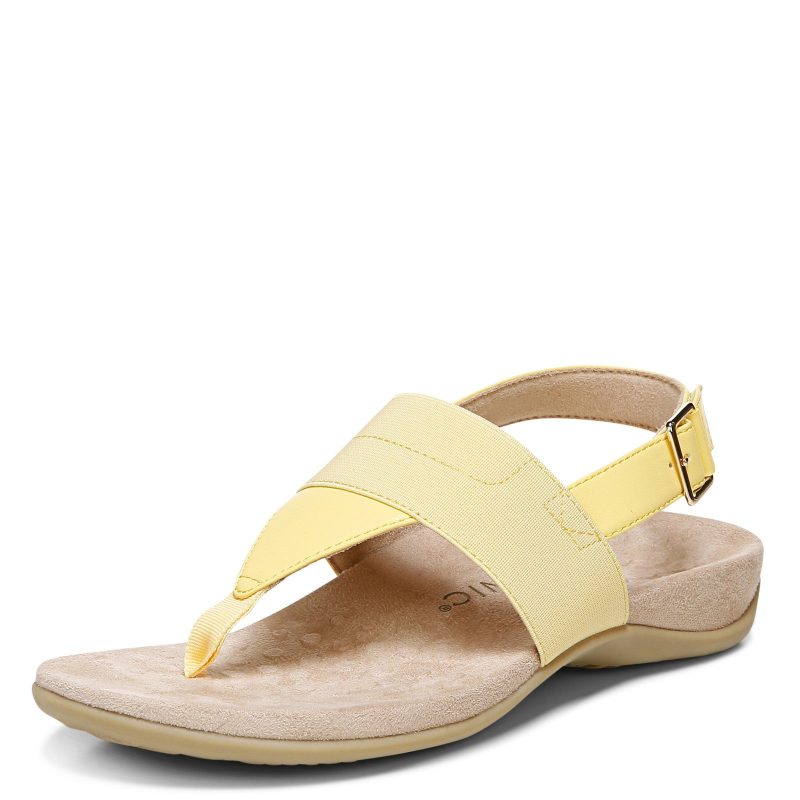 10012125 700 Womens Vionic Danita Sandal Yellow 3 aa4540f4 4cdd 4770 a4d0 faaa8698ec06