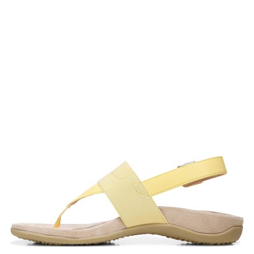 10012125 700 Womens Vionic Danita Sandal Yellow 4 0954e401 793a 4f66 8f1b 641da8a4fbb6