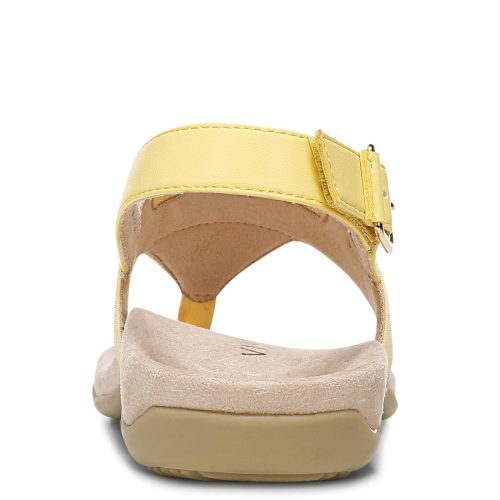 10012125 700 Womens Vionic Danita Sandal Yellow 5