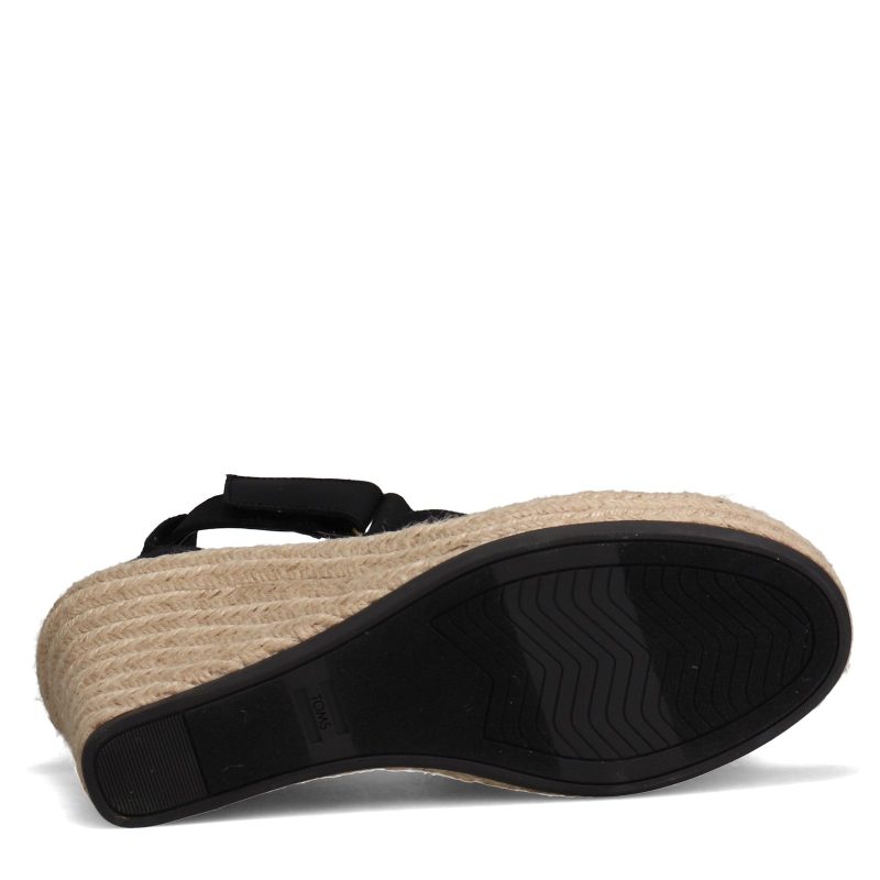 10016380 Womens Toms Marisol Sandal Black 6