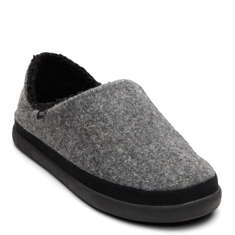 10016808 Womens Toms Ezra Slipper Dark Grey ab616ae8 a91d 498b 8111 2fc329eebd27