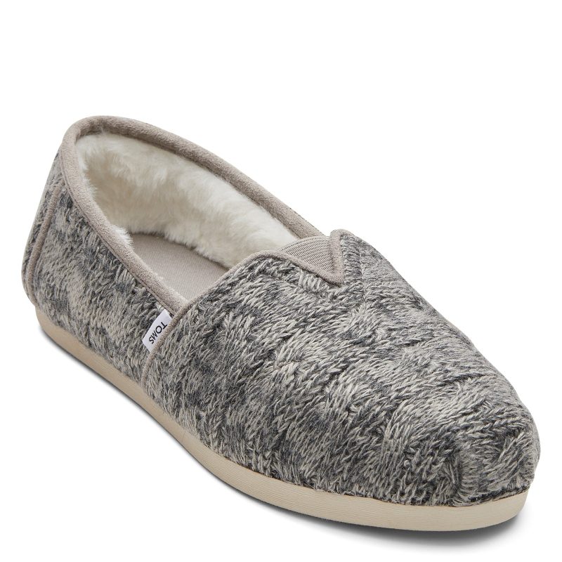 10018878 Womens Toms Alpargata Faux Fur Lined Slip On Cement 0800c125 6930 4096 8f30 dfb978c86c20