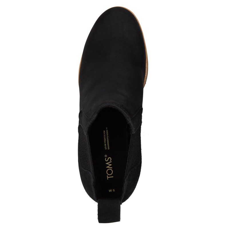 10018920 Womens Toms Maddie Boot Black 4