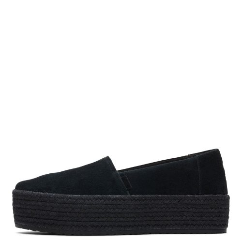 10020198 Womens Toms Valencia Slip On Black 2