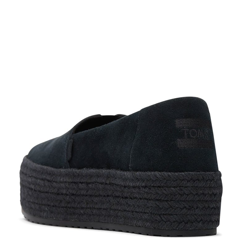 10020198 Womens Toms Valencia Slip On Black 3