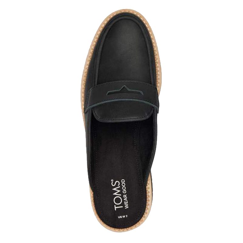 10020809 Womens Toms Cara Mule Black 3