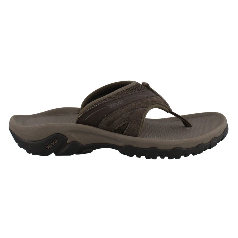 1002432 Tkcf Mens Teva Pajaro Sandal Thong Sandal Turkish Coffee 1