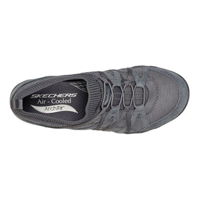 100275 CCL Womens Skechers Arch Fit Comfy Bold Statement Slip On Charcoal 3 0fa1f481 417c 4f0e 95f7 39a98c3141d6