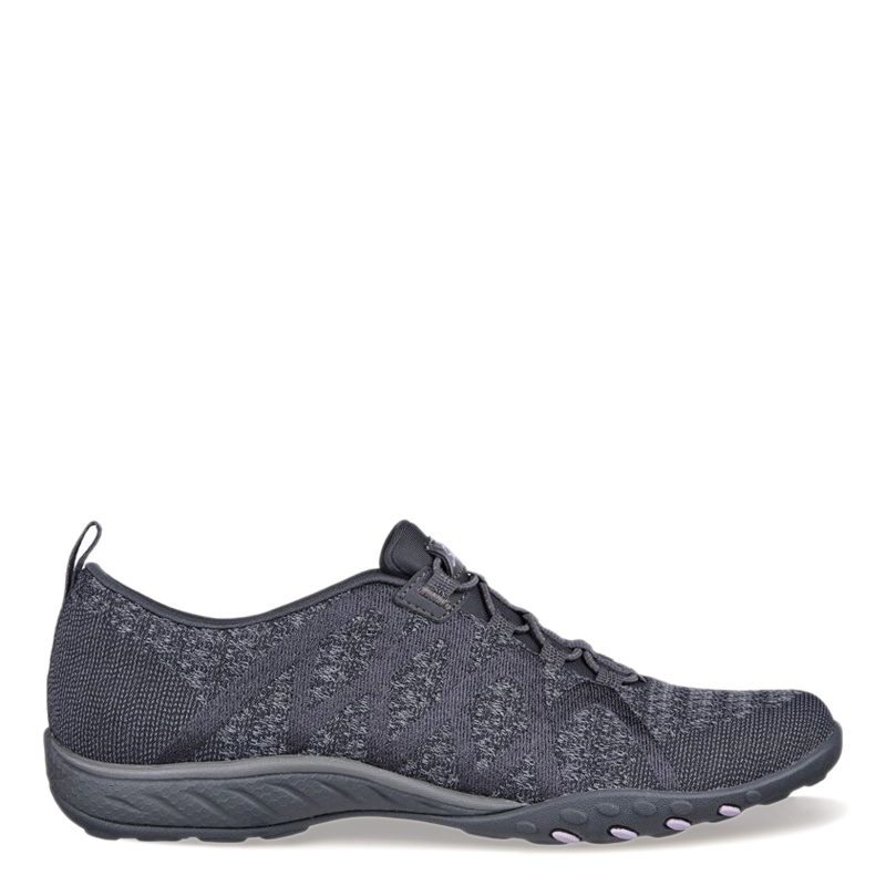 100301 CCL Womens Skechers Modern Comfort Charcoal 1