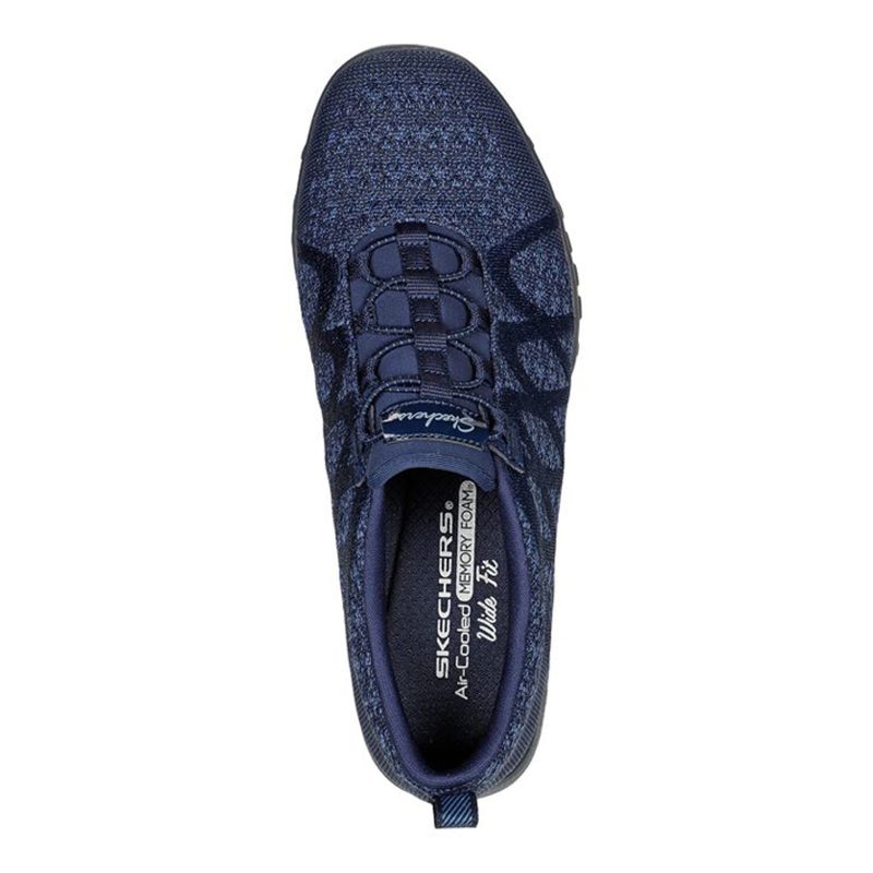 100301 NVY Womens Skechers Modern Comfort Navy 3