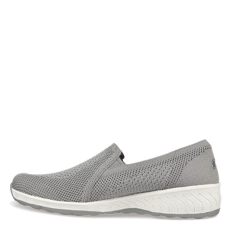 100454 GRY Womens Skechers Relaxed Fit Up Lifted New Rules Slip On Grey 2 47f4d723 9ef4 4bf6 8b43 5c4bc330cff5