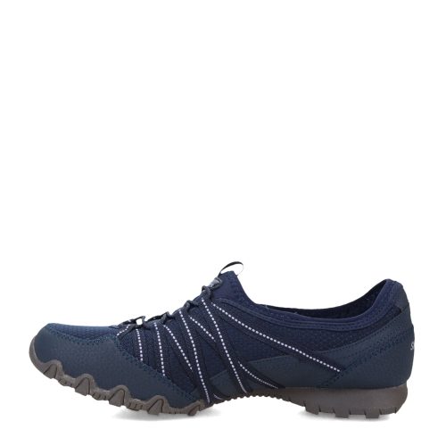 100560 NVY Womens Skechers Relaxed Fit Bikers Lite Relive Slip On Navy 3 8cfc4e54 6f65 45e2 bb35 ea00021b2282