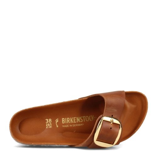 1006525 Womens Birkenstock Madrid Big Buckle Sandal Cognac 5 7d8c96e6 c17a 4260 9103 0d2348c46022