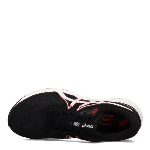 1011 B040008 Mens Asics Gel Contend 7 Running Shoe Black Red 5