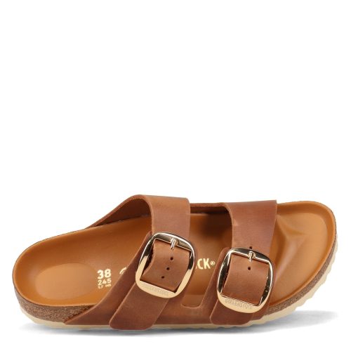 1011073 Womens Birkenstock Arizona Big Buckle Sandal Cognac 5 3f013b09 6746 425c b798 c8c1a78d4af6