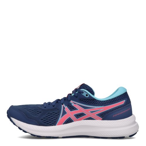 1012 B228400 Womens Asics Gel Contend 7 Running Shoe Blue Pink 3