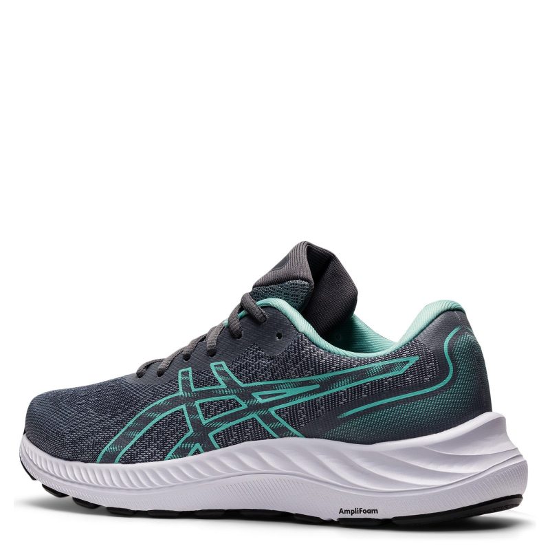 1012B182021 Womens Asics Gel Excite 9 Running Shoe Grey Green 4