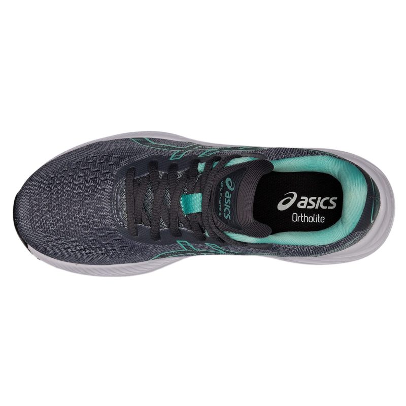 1012B182021 Womens Asics Gel Excite 9 Running Shoe Grey Green 6