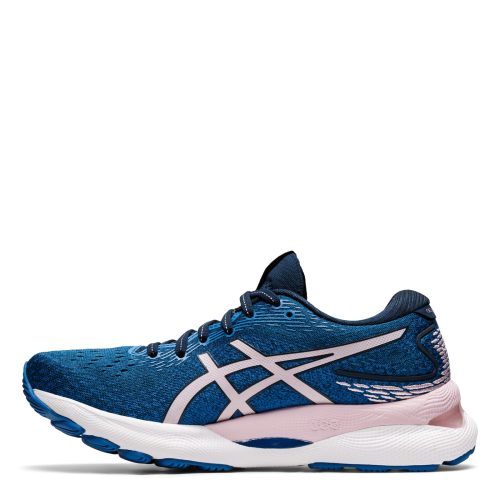 1012B201400 Womens Asics Gel Nimbus 24 Running Shoe Blue Pink 2