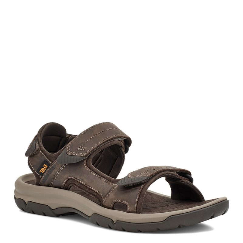 1015149 WAL Mens Teva Langdon Sandal Walnut