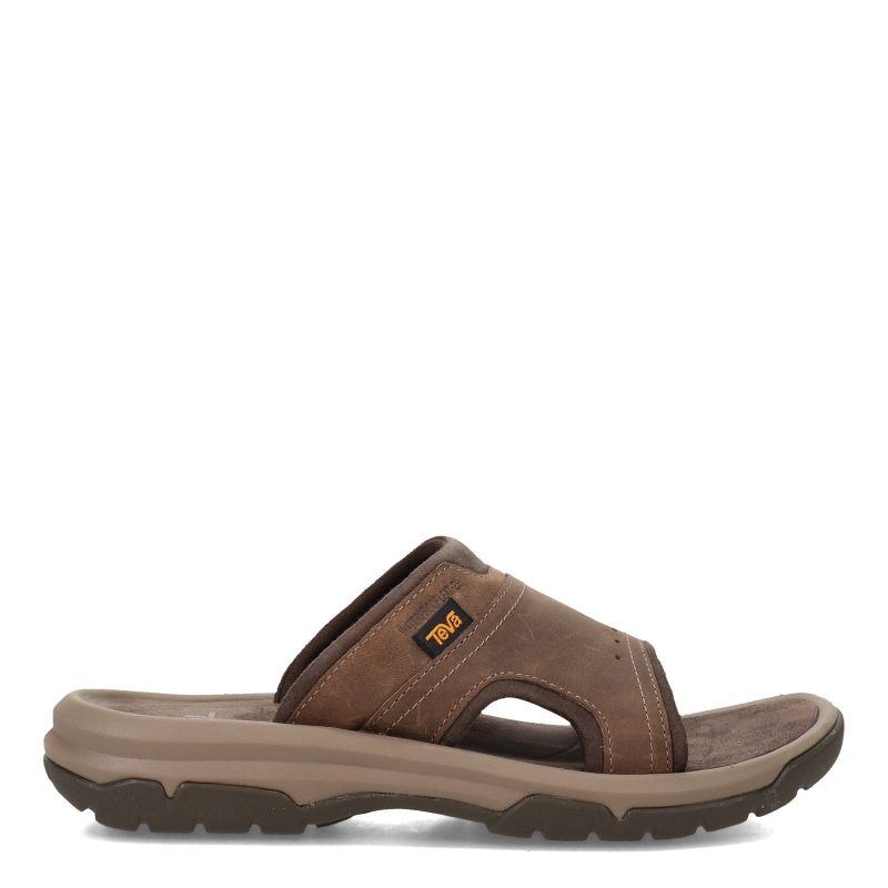 1015150 Wal Mens Teva Langdon Slide Walnut 1