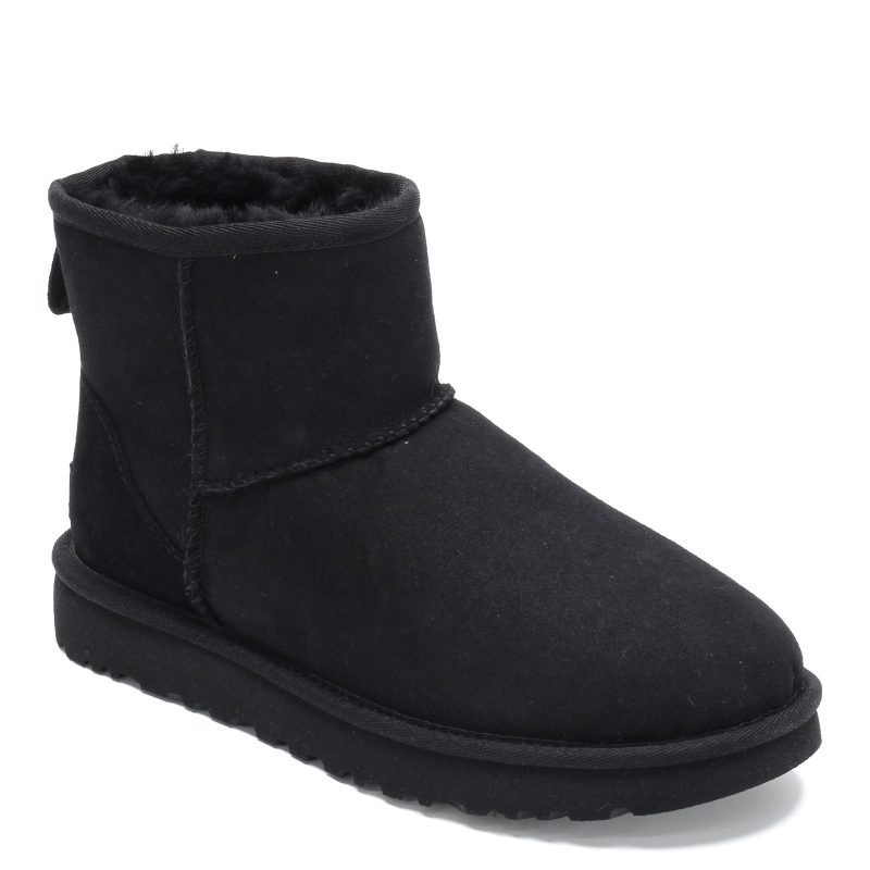 1016222 Blk Womens Ugg Classic Mini Ii Boot Black