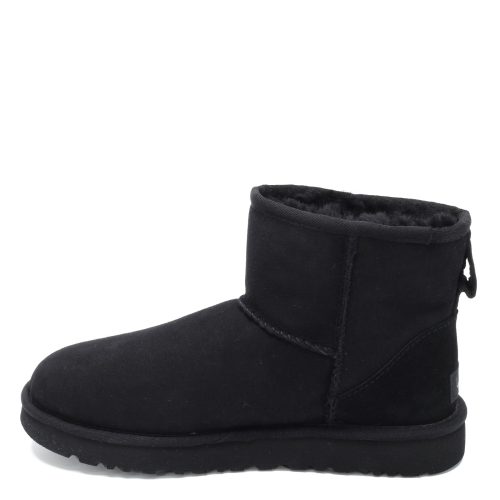 1016222 Blk Womens Ugg Classic Mini Ii Boot Black 3