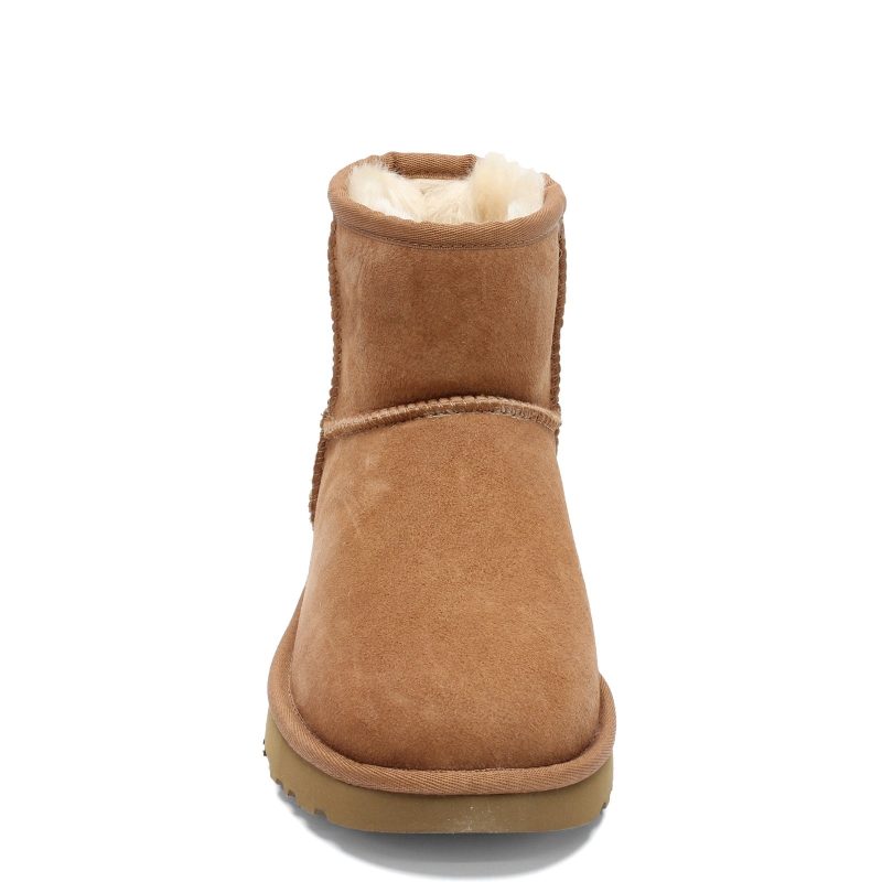 1016222 Che Womens Ugg Classic Mini Ii Boot Chestnut 2