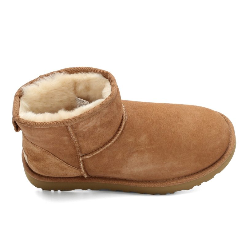 1016222 Che Womens Ugg Classic Mini Ii Boot Chestnut 5