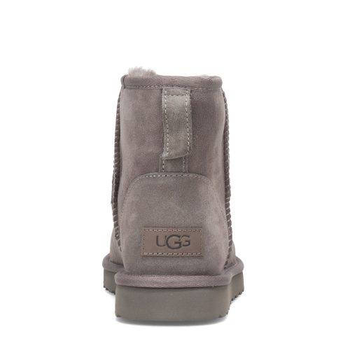 1016222 Grey Womens Ugg Classic Mini Ii Boot Gray 4