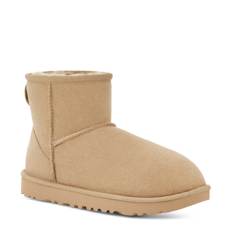 1016222 MDSD Womens Ugg Australia Classic Mini Ii Boot Mustard