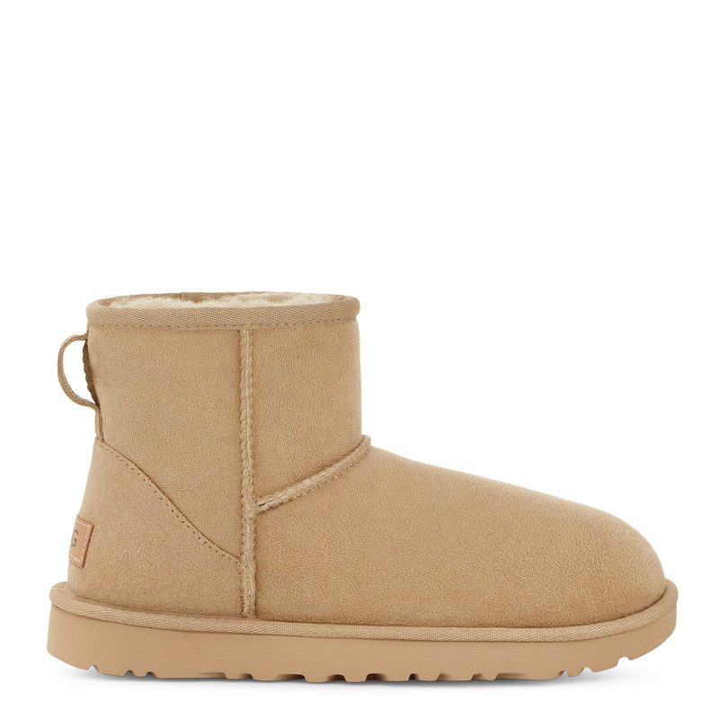 1016222 MDSD Womens Ugg Australia Classic Mini Ii Boot Mustard 1