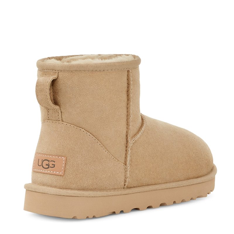 1016222 MDSD Womens Ugg Australia Classic Mini Ii Boot Mustard 3